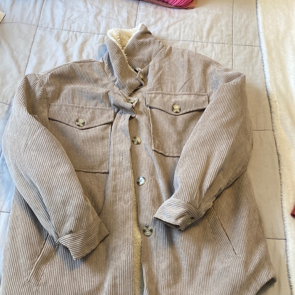Fuzzy jacket